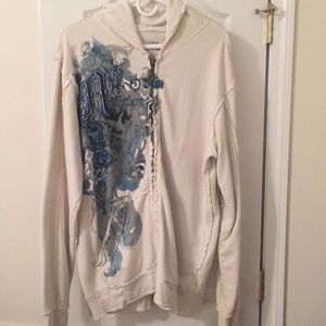 Affliction hoodie Large